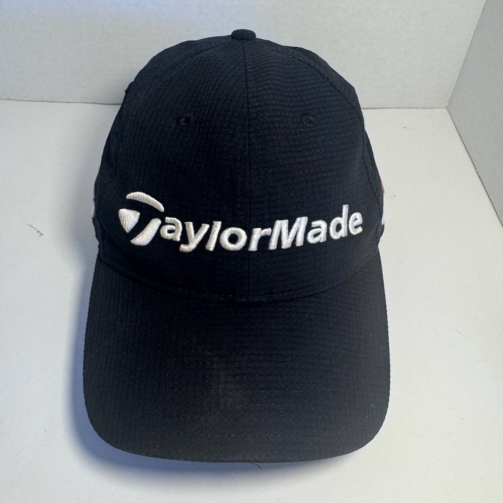 Taylormade Tour Authentic, M5, TP5, LiteTech Hat Adjustable Black & White